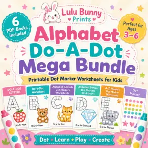 Alphabet Do-A-Dot Mega Bundle
