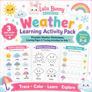 Weather Learning Activity Pack