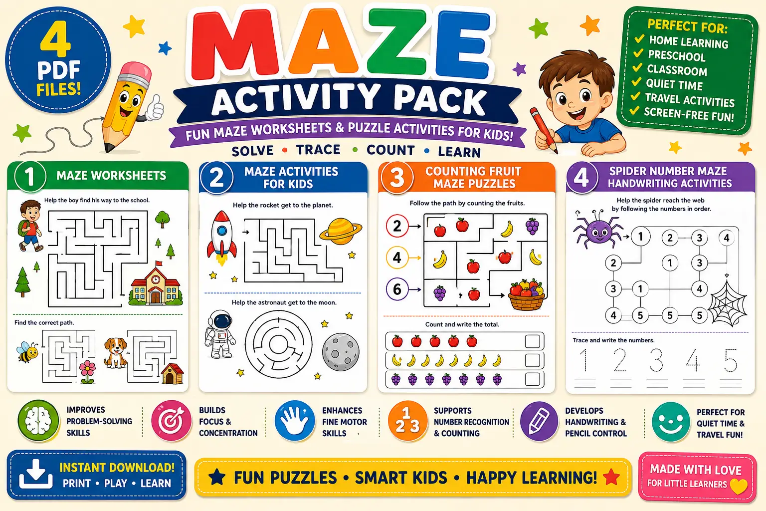 Maze Activity Pack