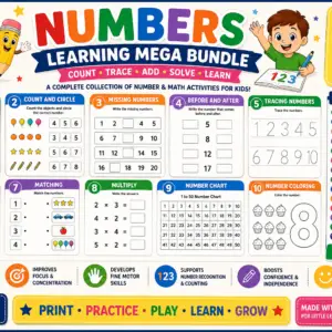 Numbers Learning Mega Bundle